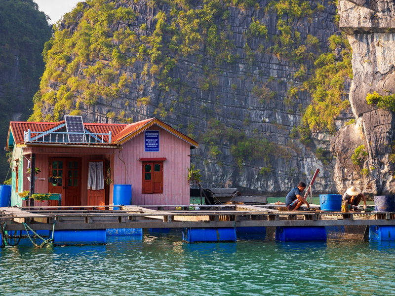 Vung Vieng fishing village